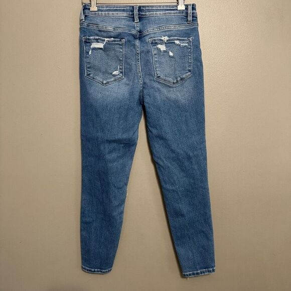 Vervet skinny distressed stretchy jean size 28 - Picture 2 of 7